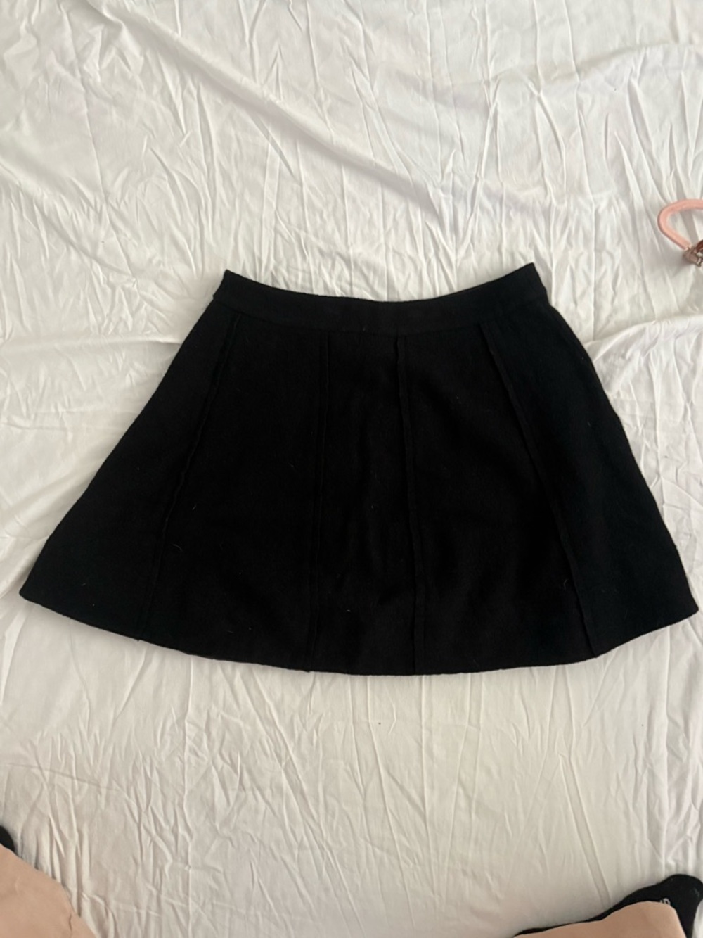 Marc by Marc Jacobs Black A-Line Skater Skirt Size M